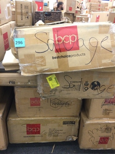 Pallet of BCP Salvage, Presorted Items May Be Broken, Damaged or Have Missing Pieces - Lot 296