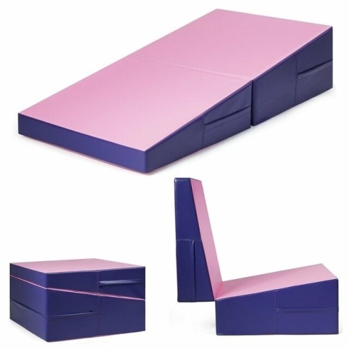 Folding Incline Tumbling Wedge Gymnastics Exercise Mat - Lot 318