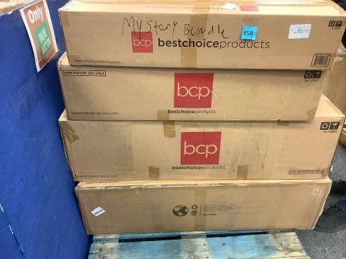 Lot of (4) BCP Mystery Bundle - Lot 358
