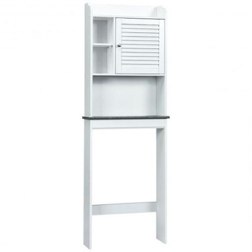 Bathroom Over-The-Toilet Space Saver With Adjustable Shelves - Lot 380