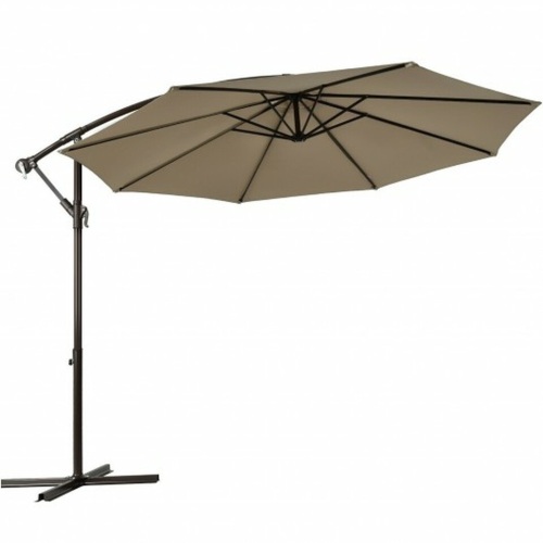 10 Ft Patio Offset Hanging Umbrella With Easy Tilt Adjustment - Lot 388