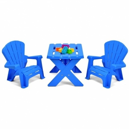 3-Piece Plastic Children Table Chair Set - Lot 430