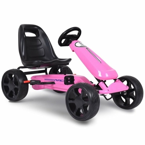 Outdoor Kids 4 Wheel Pedal Powered Riding Kart Car - Lot 529