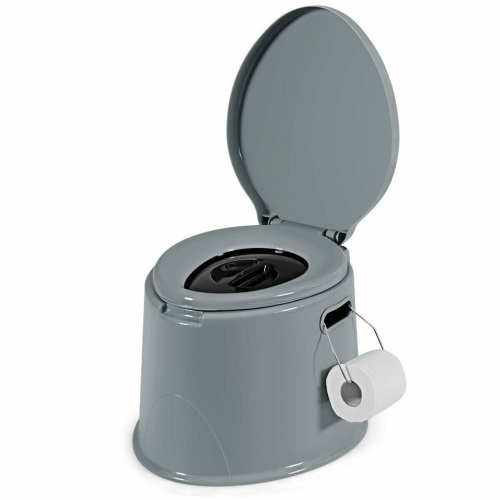 Portable Travel Toilet With Paper Holder - Lot 536