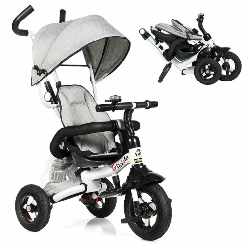 6-In-1 Kids Baby Stroller Tricycle Detachable Learning Toy Bike - Lot 539