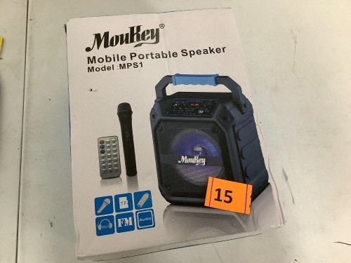 Moukey Portable Speaker - Lot 15