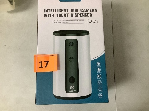 Intelligent Dog Camera With Treat Dispenser - Lot 17