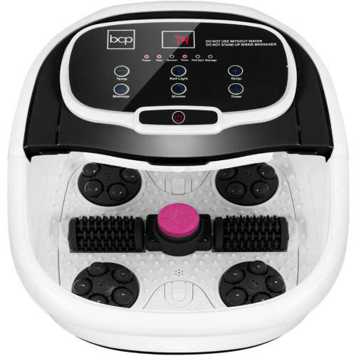 Automatic Heated Shiatsu Massage Foot Bath Spa w/ Pumice Stone - Lot 27