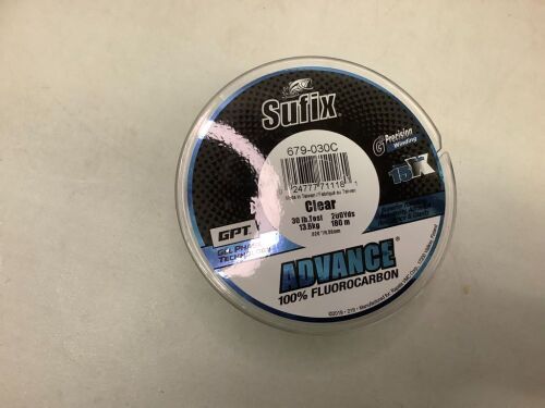 Sufix Advance 100% Fluorocarbln 30lb Line, Ecommerce Return - Lot 41