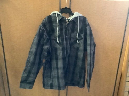 RedHead, Fannel Sherpa lined Hoodie/Jacket, XL, Appears New - Lot 203