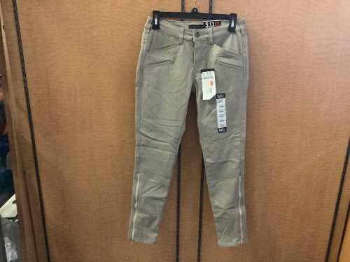 5.11 Tactical, Khaki 2 Regular, Appears New - Lot 208