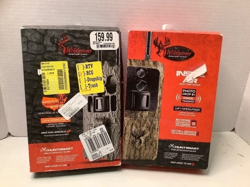 Lot of (2) Wildgame Trail Cam, Powers On, Ecommerce Return - Lot 239