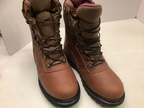 Men's Leather Hiking Boots, 9.5, Ecommerce Return - Lot 284
