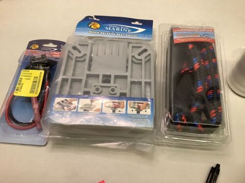Lot of (3) Fishing boat accesories, Ecommerce Return - Lot 297