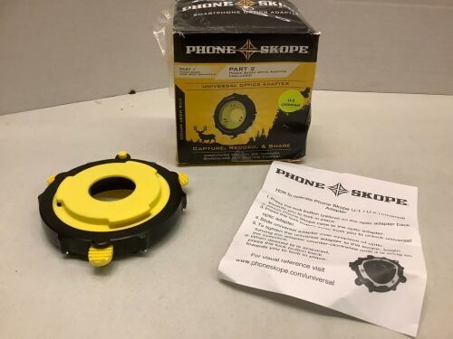 Phone Skope Universal Optics Adapter, Ecommerce Return - Lot 313