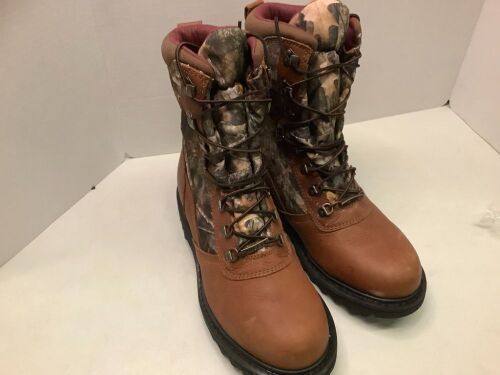 Men's Leather Boots, 12, Ecommerce Return - Lot 324