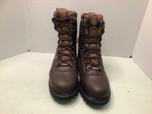 Mens Iron Ridge Hunting Boots, Size 9, damaged box, E-commerce return  - Lot 334Y
