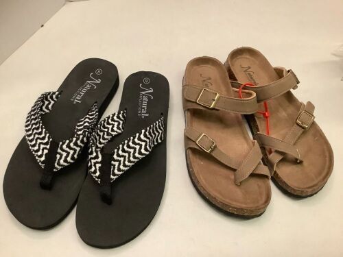 Lot of (2) Ladies Sandals, 8, Ecommerce Return - Lot 349