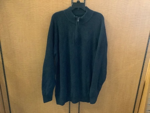 Red Head Men's Zip Sweater, 2XLT, Appears New - Lot 391