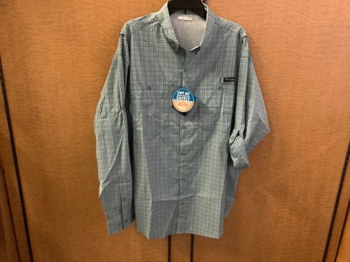 Columbia, Super Tamiami LS Shirt, Mens XL, Appears New - Lot 405