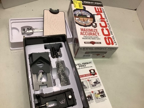 Scope Level Reticle Alignment, Ecommerce Return, Untested - Lot 433