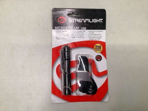 Streamlight, Microstream Flashlight, Appears New - Lot 438Y