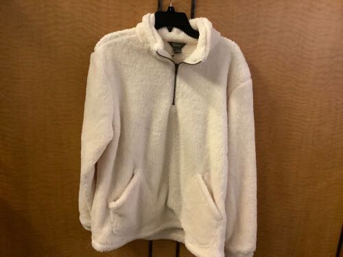 Natural Reflections Half Zip Pullover, Large, Appears New - Lot 514