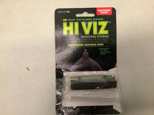 Hi Viz Plain Barrel Shotgun Sight, Ecommerce Return - Lot 527