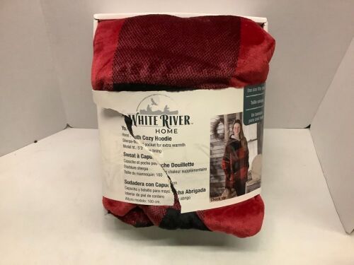 White River Home Youth Cozy Hoodie, One Size, Appears New - Lot 545