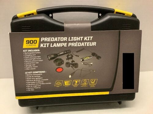 900 Lumen Predator Light Kit, Appears New - Lot 551