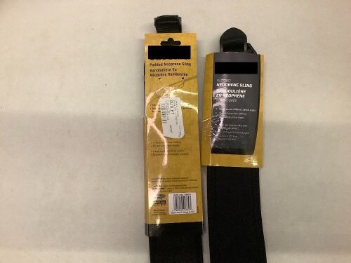 Lot of (2) Padded Neoprene Sling, Appears New - Lot 562