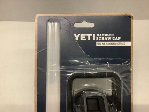 Yeti Rambler Straw Cap, Appears New - Lot 564
