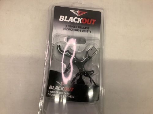 Black Out 4 Finger Release, Appears New - Lot 571