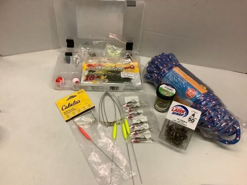 Lot of (20) Misc. Fishing lures and supplies, Ecommerce Return - Lot 586