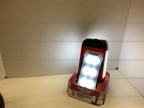 Coleman Multi-Panel Lantern with Removeable Lights, Powers On, Ecommerce Return - Lot 620