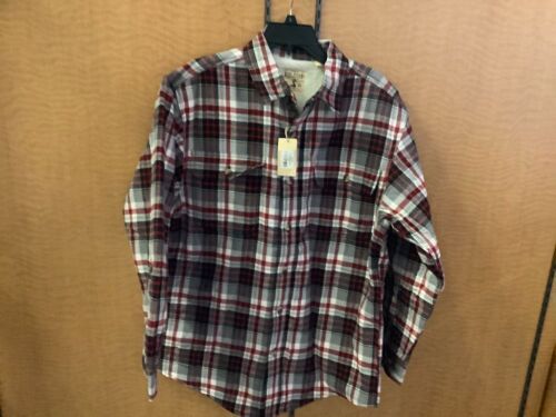 Red Head Sherpa Lined Men's Flannel, Medium, Appears New - Lot 678