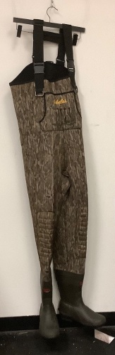 Mens Chest High Waders, 10R, E-Commerce Return - Lot 33