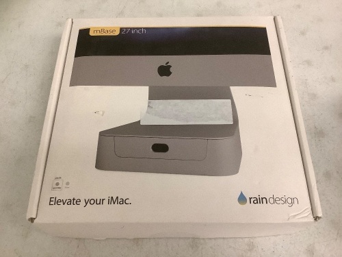 Rain Design mBase for 27-Inch iMac, Appears New, Retail 59.99 - Lot 102