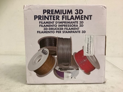 3D Printer Filament, Appears New - Lot 137