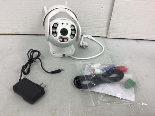 Unbranded Smart WiFi Camera, POE, Appears New, Untested - Lot 150