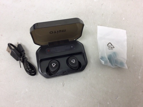 Otium PowerPods Truly Wireless Earbuds, E-Commerce Return, Powers up not tested further. - Lot 154