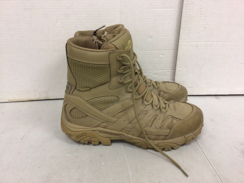 Merrell Tactical Boots, Tan, Mens Size 11.5, E-Commerce Return, Soles have wear - Lot 185