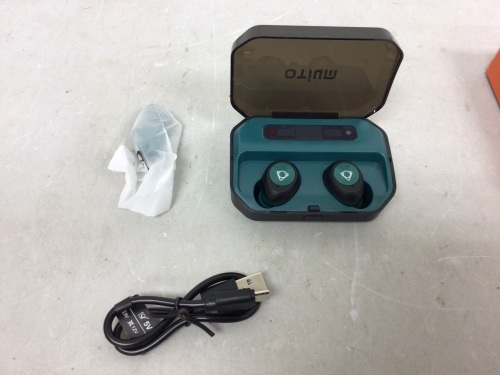 Otium PowerPods Truly Wireless Earbuds, E-Commerce Return, Powers up not tested further. - Lot 197