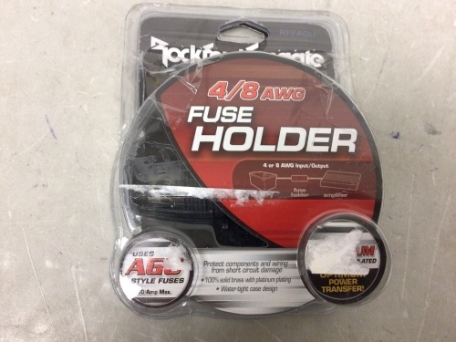 Rockford Fosgate Fuse Holder, E-Commerce Return - Lot 202