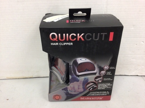 Quick Cut Hair Clipper, Powers Up, E-Commerce Return - Lot 249