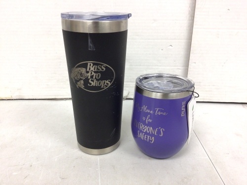 Lot of (2) Tumblers, E-Commerce Return, Dented - Lot 277