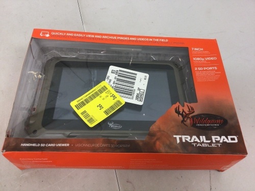 Wildgame Innovations Trailpad Tablet, Powers Up, E-Commerce Return - Lot 288