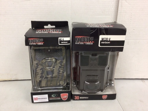 Lot of (2) Trail Cameras, Untested, E-Commerce Return - Lot 302
