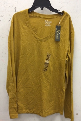 Natural Reflections Womens Long Sleeve, XL, New - Lot 316