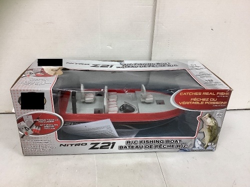 Nitro Z21 Remote Fishing Boat - Lot 320